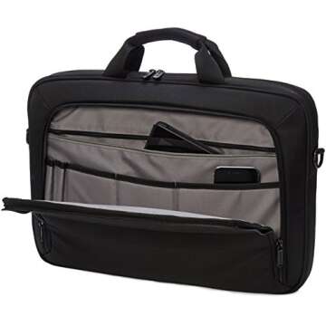 Amazon Basics 17.3 Inch Laptop and Tablet Case Shoulder Bag, Black