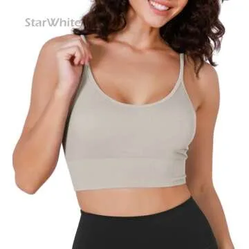 ODODOS Seamless Sports Bra 3-Pack: Comfort & Style