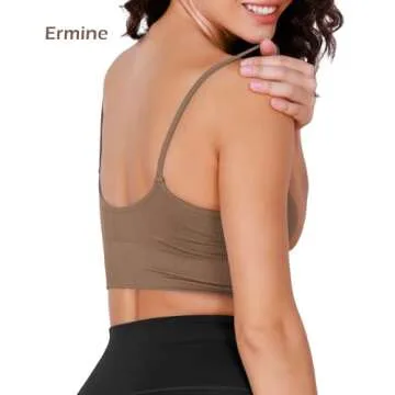 ODODOS Seamless Sports Bra 3-Pack: Comfort & Style