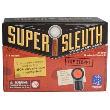 Educational Insights Super Sleuth Game Fun Vocabulary