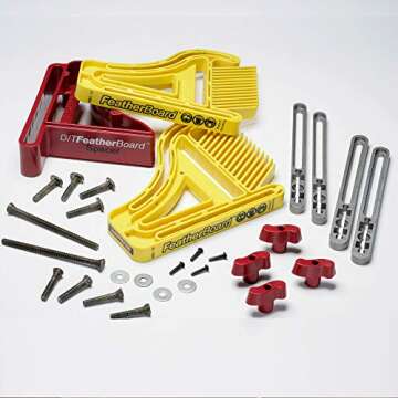 Milescraft 1407 D/T Feather Board – Universal Tool for Woodworking on Table Saws and Router Tables