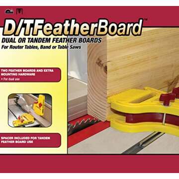 Milescraft 1407 D/T Feather Board for Woodworkers