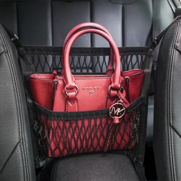 AMEIQ Car Organizer - Ultimate Storage & Purse Holder for Clutter-Free Driving