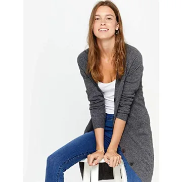 State Cashmere Button Front Cardigan - Versatile Luxurious Style