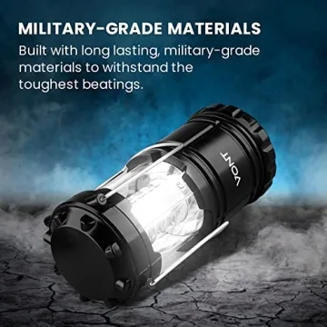 Vont 4 Pack LED Camping Lantern - Bright, Durable Emergency Lights