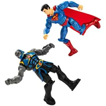 DC Comics 4-Inch Superman vs. Darkseid Action Figures