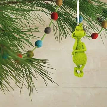 Grinch Christmas Ornament by Hallmark - Festive Holiday Cheer