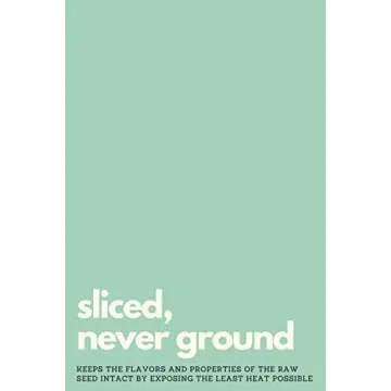 Living Tree Alive & Raw Organic Black Tahini, Made From Organic Unhulled Black Sesame Seeds, Great as a Paste for Hummus, Sauces and Dressings, Robust and Enlivening Taste - 8 Ounce Jar