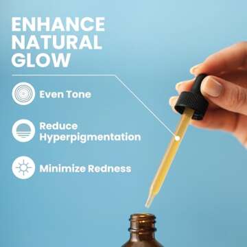 Azelaic Acid 10% Facial Serum, 2 oz., Skin Brightening Hyaluronic Acid and Niacinamide, Redness Reli...