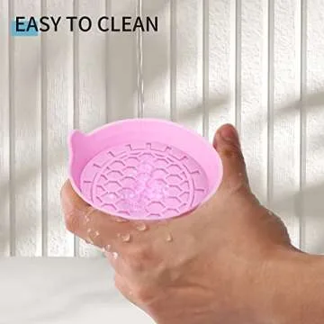 Amooca Automotive Cup Holders Universal Car Cup Coaster Waterproof Non-Slip Sift-proof spill Holder Car Interior Accessories 2 Pack Pink