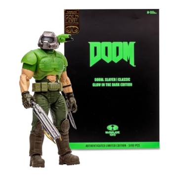 McFarlane DOOM Slayer Glow-in-the-Dark Action Figure