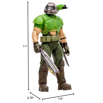McFarlane DOOM Slayer Glow-in-the-Dark Action Figure