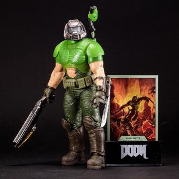 McFarlane DOOM Slayer Glow-in-the-Dark Action Figure