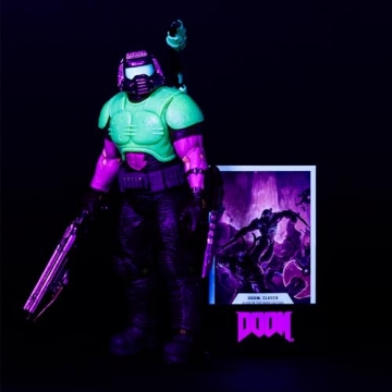 McFarlane DOOM Slayer Glow-in-the-Dark Action Figure