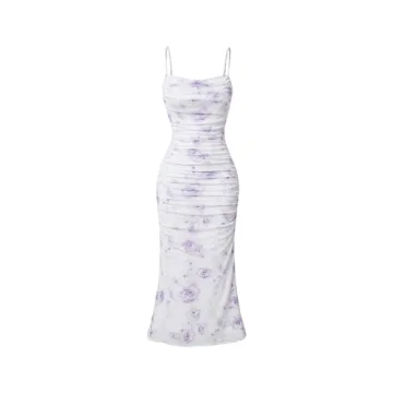 GORGLITTER Women's Floral Summer Bodycon Wedding Guest Dress – Convenience and Elegance in One.
