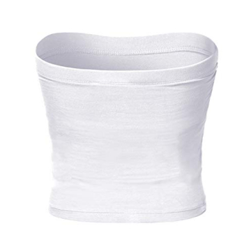 HATOPANTS Women's Comfortable Tube Crop Top for Summer