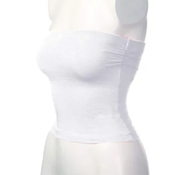 HATOPANTS Women's Comfortable Tube Crop Top for Summer