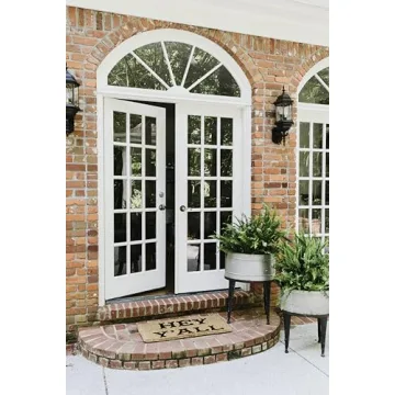 Hey Y'all Natural Coir Doormat by Creative Co-Op