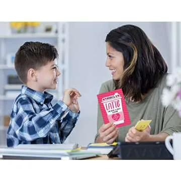 WhatSign Teacher Valentine Day Card - Valentines Day Gifts for Teachers Thanks a Latte Valentines Day Teacher Cards with Envelope Valentines Day Teacher Gifts