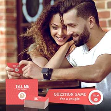 Tell Me for Couples - Relationship Game for Date Night, 110 Conversation Cards