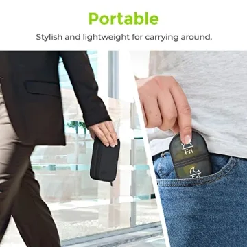 AUVON Travel Pill Organizer with Durable Zipper Closure