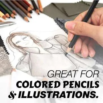 Springhill 8.5” x 11” Ivory Colored Cardstock Paper, 67lb Vellum Bristol, 147gsm, 250 Sheets (1 Ream) – Premium Lightweight Cardstock, Vellum Printer Paper with Textured Finish – 056000R