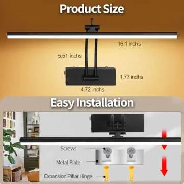 Wireless Rechargeable Picture Light with Remote Control