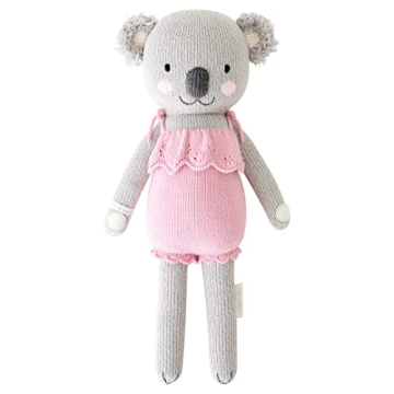 Cuddle + Kind Claire The Koala Little 13" Hand-Knit Doll – 1 Doll = 10 Meals, Fair Trade, Heirloom...
