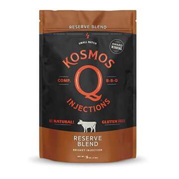 Kosmos Q Reserve Blend Brisket Injection- Beef Brisket Injection Marinade - BBQ Seasoning Made in the USA (Reserve Blend)
