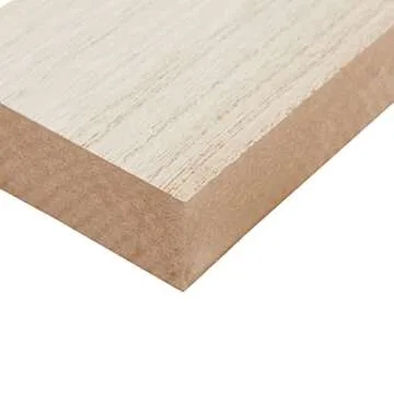 Bright Creations 4 Pack Unfinished Wood Boards for Crafts, Painting, Wood Carving, 1" Thick Wooden Boards for DIY Signs (3 x 10 in)
