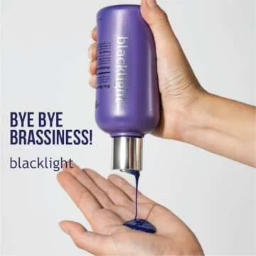 OLIGO PROFESSIONNEL - Blacklight Blue Shampoo - Sulfate-Free Blue Shampoo for Blonde and Color Hair ...