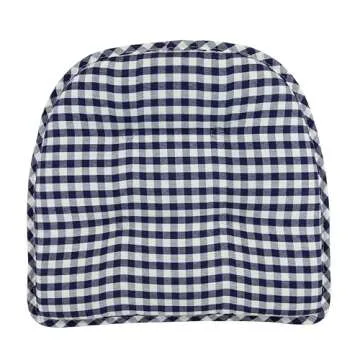 Klear Vu Omega Non-Slip Universal Chair Cushions for Dining Room, Kitchen and Office Use, U-Shaped S...