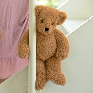 Almond Brown Bear Plush - Soft and Cuddly Teddy Bear Gift