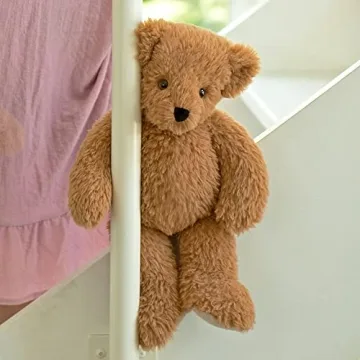 Almond Brown Bear Plush - Soft and Cuddly Teddy Bear Gift