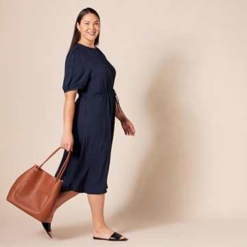 Stylish Amazon Essentials Women's Midi A-Line Dress for All