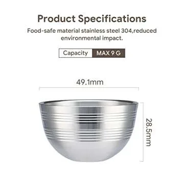 Stainless Steel Vertuo Next Reusable Pods - 3 Sizes, Eco-Friendly