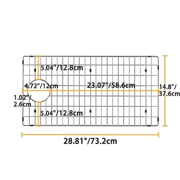 Durable Stainless Steel Kitchen Sink Grid Protector