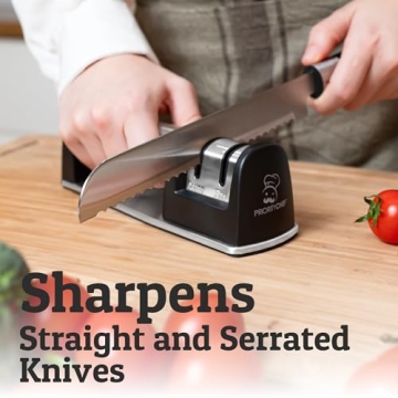 Effortless Knife Sharpening with PriorityChef Sharpener