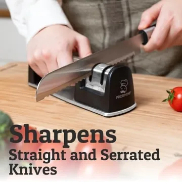 Effortless Knife Sharpening with PriorityChef Sharpener
