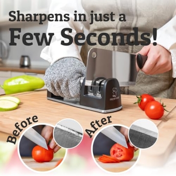 Effortless Knife Sharpening with PriorityChef Sharpener