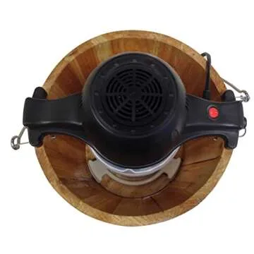 Elite Gourmet 6 Quart Electric Ice Cream Maker for Homemade Desserts