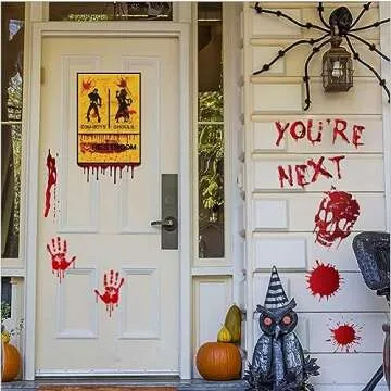 Halloween Decorations Window Decals PVC Wall Stickers