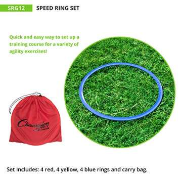 Champion Sports Speed Ring Set Multi-color, One Size