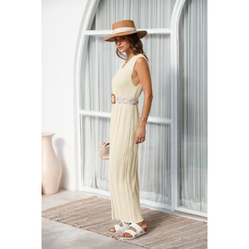 Stylish Fisoew Summer Sleeveless Maxi Dress – All Sizes