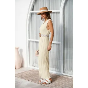 Stylish Fisoew Summer Sleeveless Maxi Dress – All Sizes