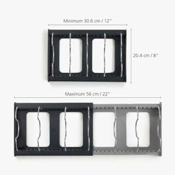 Joseph Joseph Expanding Cookware Organizer for Smart Storage