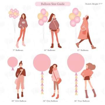 AFTERLOON® Biodegradable Balloons 72 pcs Pearlized White/Silver/Baby Blue 12 Inch Latex Pearl Color, Thickened Extra Strong Latex Helium Float, for Baby Gender Wedding Birthday Party Decorations