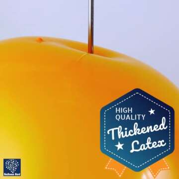 AFTERLOON® Biodegradable Balloons 72 pcs Pearlized White/Silver/Baby Blue 12 Inch Latex Pearl Color, Thickened Extra Strong Latex Helium Float, for Baby Gender Wedding Birthday Party Decorations