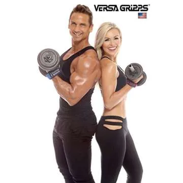 Versa Gripps Pro Wrist Straps for Weightlifting, USA Made