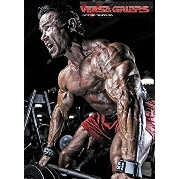 Versa Gripps Pro Wrist Straps for Weightlifting, USA Made